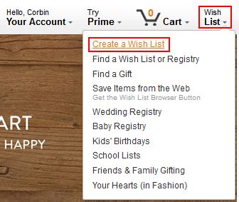 How to Add, View, and Remove Items from an Amazon Wish List