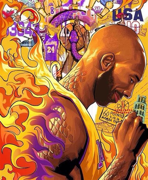 4K Kobe Bryant Wallpaper Cartoon Download