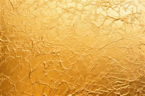 Premium AI Image | Comprehensive gold foil texture on a paper background