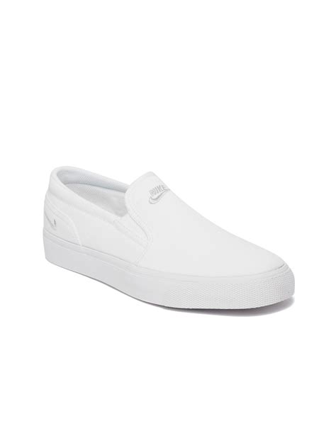 Buy Nike Women White Toki Slip On Sneakers - Casual Shoes for Women 4030138 | Myntra