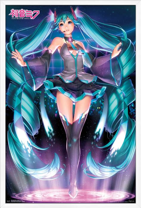 Hatsune Miku - Projection Poster - Walmart.com