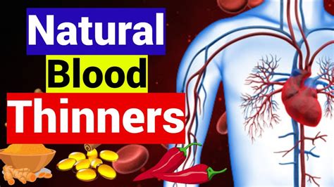 5 Natural Blood Thinners/ Natural Blood Thinning Foods To Reduce Blood Clots - YouTube