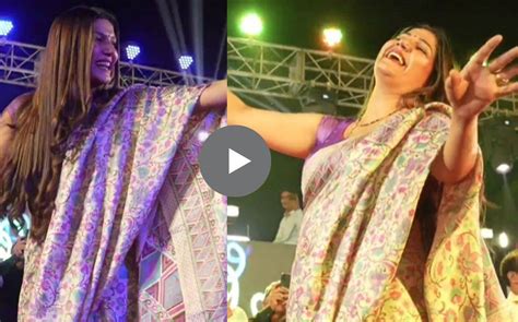 Sapna Chaudhary Dance Video : हरियाणवी देसी क़्वीन ने साड़ी पहन किया धांसू डांस, मदहोश हुए फैंस ...