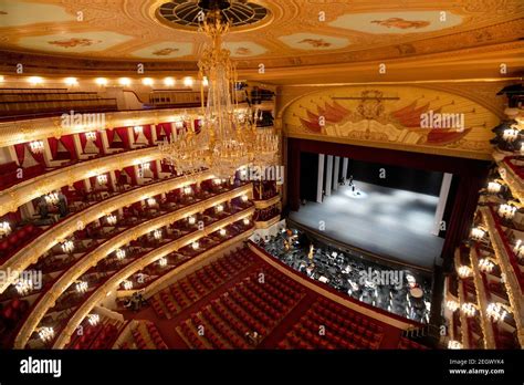 Bolshoi theater auditorium hi-res stock photography and images - Alamy