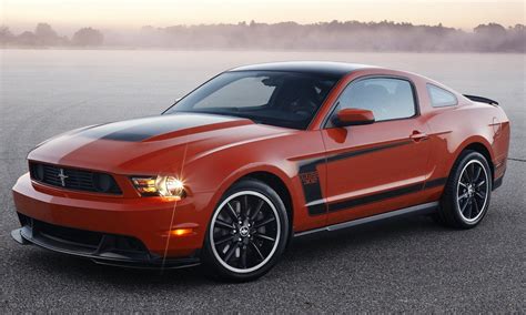 Competition Orange 2012 Boss 302 Ford Mustang Coupe