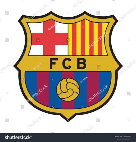 Barcelona Fc Cup Icon Logo Sign Stock Vector (Royalty Free) 2267672941 ...