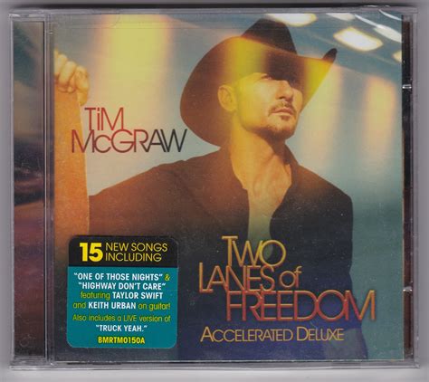 Tim McGraw “Two Lanes of Freedom” Deluxe – New CD | South Florida Country Music