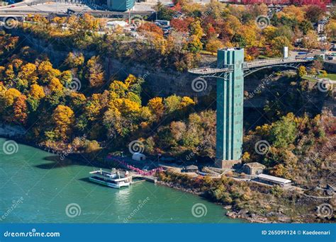 Maid of the Mist USA Boat Tour. Niagara Falls Observation Tower. Autumn ...