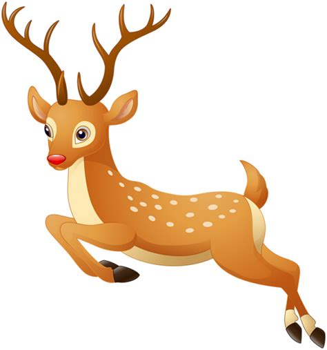 Rudolph Reindeer Clip Art Image Christmas Reindeer, Christmas Tree ...