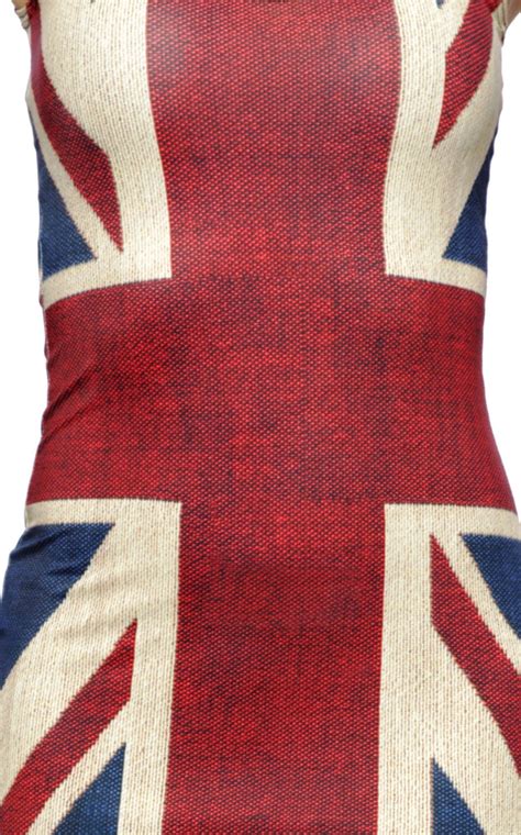 Union Jack Dress - Gold Bubble Clothing