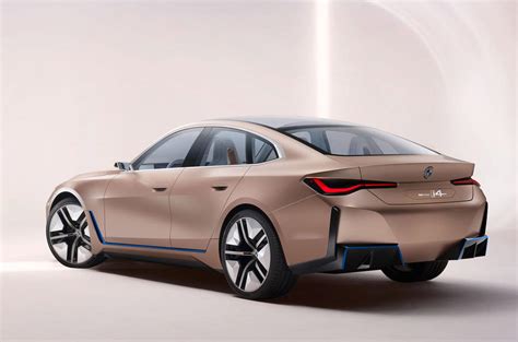 BMW i4 electric saloon shown in near-production form | Autocar