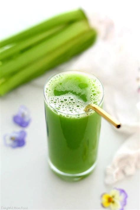 Celery Juice (Weight Loss Recipe + Health Benefits) - Delightful Mom Food