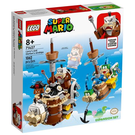 Nouveauté LEGO Super Mario 71427 Larry's and Morton's Airships ...