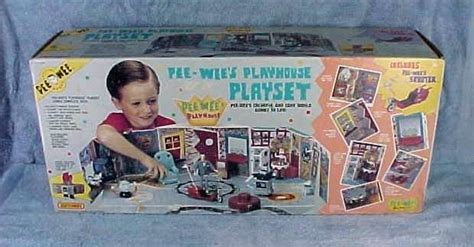 Lrg Vintage 1988 Pee Wee Herman Playhouse Playset Mint in