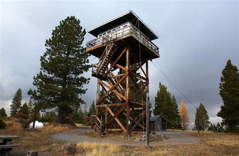 Fire lookouts are hot destinations, but face an uncertain future in the Pacific Northwest ...