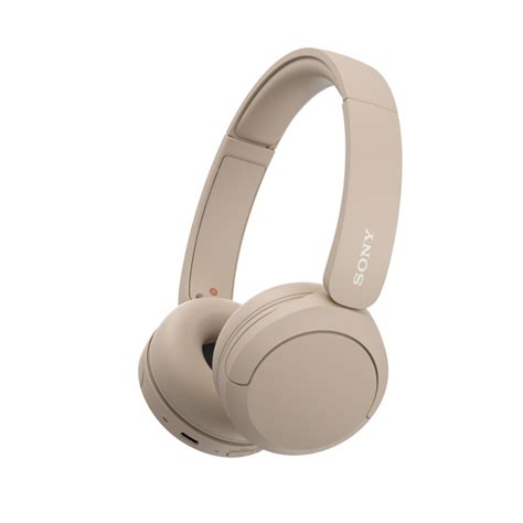 Sony WH-CH520 Bluetooth On-Ear Headphones Beige - Incredible Connection