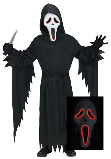 Adult E.L Ghost Face Costume