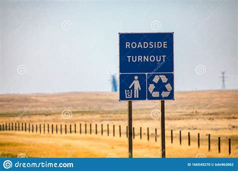 Road Signs on Canadian Rural Roadside Stock Photo - Image of american, manitoba: 166545270