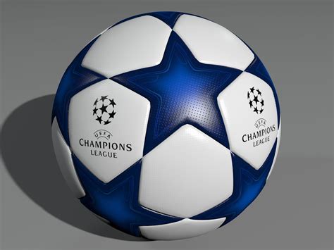 3D UEFA Champions League Ball | CGTrader