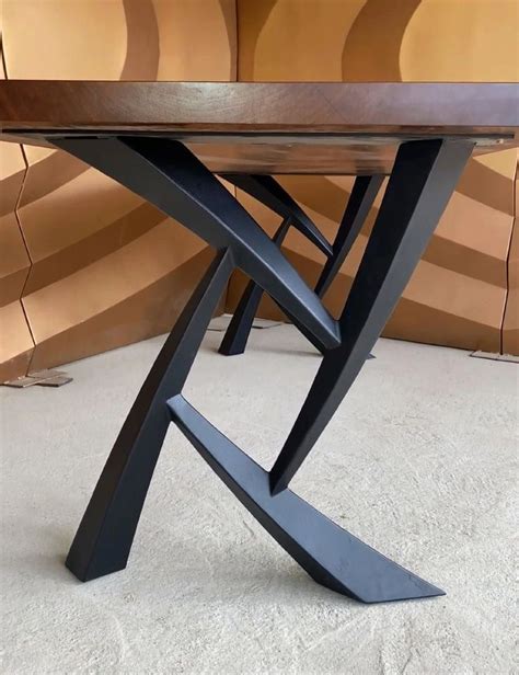 16+ black walnut live edge coffee table legs Reclaimed oak table with walnut skirt and legs ...
