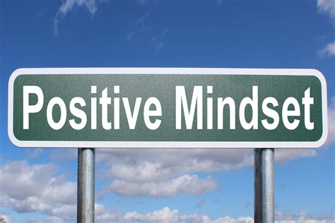 Positive Mindset - Free of Charge Creative Commons Highway sign image