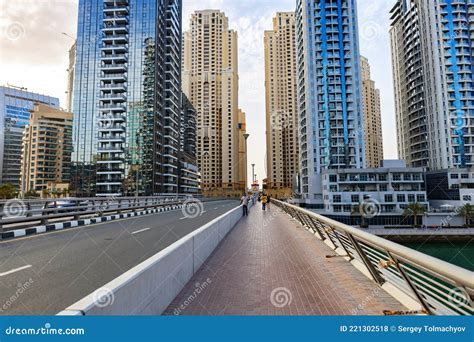 DUBAI, UAE - MARCH, 2020: Dubai Marina View Editorial Stock Photo ...