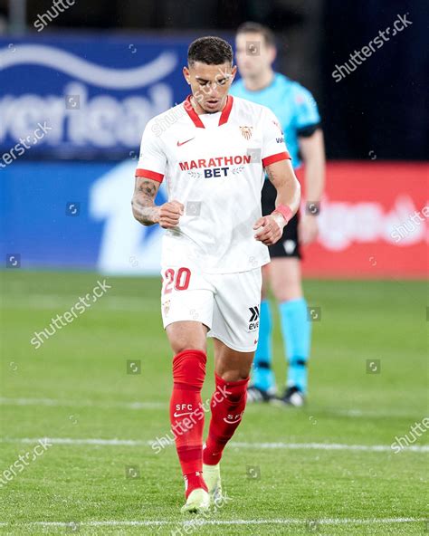 Diego Carlos Sevilla Fc Celebrates After Editorial Stock Photo - Stock ...