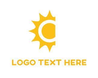 Yellow Sun Logo - LogoDix