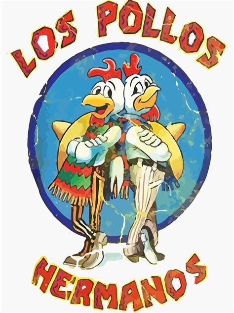 "Los Pollos Hermanos " Sticker by TheCargo22 | Redbubble