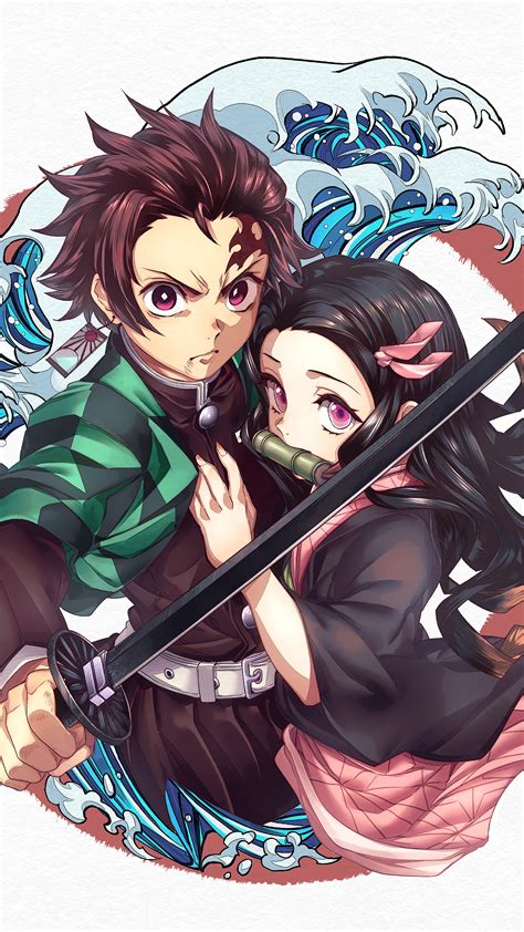 Tanjiro Nezuko Kimetsu No Yaiba 4K Wallpaper, 47% OFF