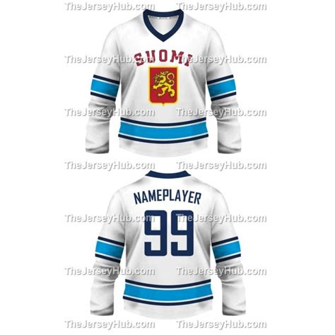 Team Finland Hockey Jersey Light