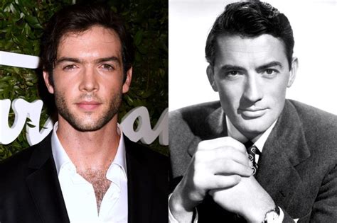 Gregory and his son Ethan Peck. | Classic movie stars, Actors, Gregory peck