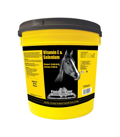 Vitamin E & Selenium - Finish Line® Horse Products, Inc