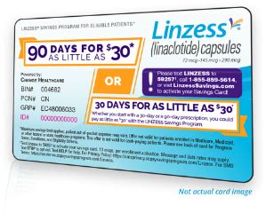 Prescription Savings For LINZESS® (linaclotide) | For HCPs