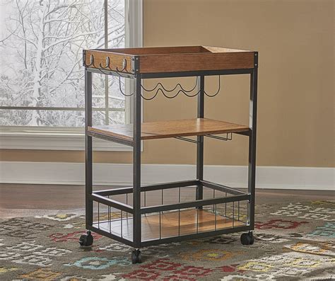 Rustic Wood Bar Cart – Forever Anniversary