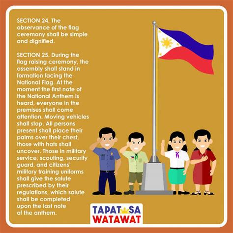 How Is A Proper Flag Ceremony (Philippines) Conducted? - The Philippines Today