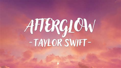 Taylor Swift - Afterglow Chords - Chordify