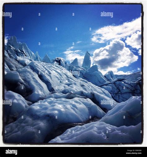 Alaska glacier ice climb Stock Photo - Alamy