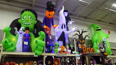 New 2020 Home Depot Halloween Inflatables and Decorations! Holiday Store Walkthrough Tour - YouTube