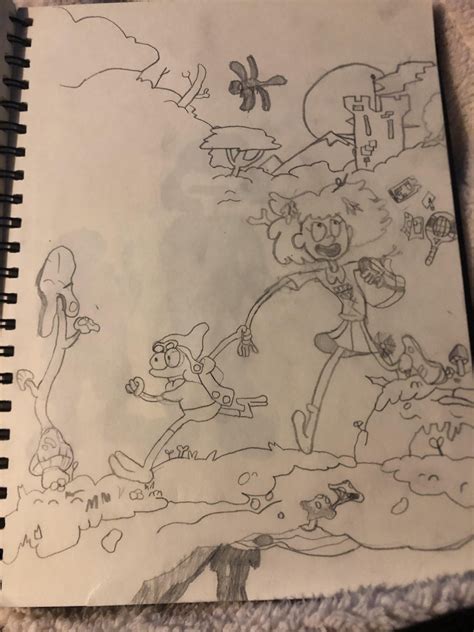 Here is some fan art I made most of these are old but the poster was about 2 months ago : r/amphibia