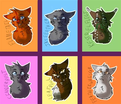 Medicine Cats (Warrior Cat Character Sheet) by WarriorCat3042 on DeviantArt