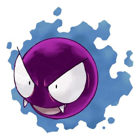 Shiny Gastly by AuraShaman on DeviantArt