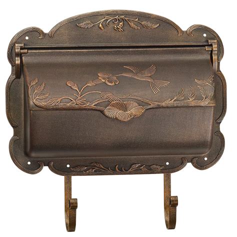 PRO-DF Hummingbird Cast Aluminum Mailbox, Antique Bronze | The Home Depot Canada