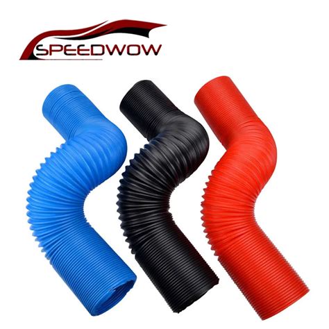 SPEEDWOW Universal 76mm Car Air Filter Intake Pipe Inlet Hose Engine ...