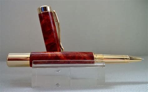 Gold Continental-Amboyna Burl-Amboyna Burl is one of the most distinctive and sought after burl ...