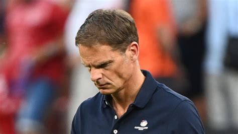 Frank de Boer: Netherlands boss steps down from role after 2-0 loss to ...