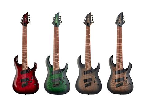 Harley Benton announces new MultiScale seven- and eight-string DLX series