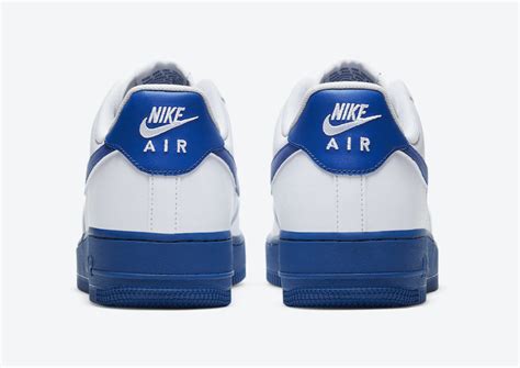 Nike AIr Force 1 Low White Royal Blue CK7663-103 Release Date - SBD