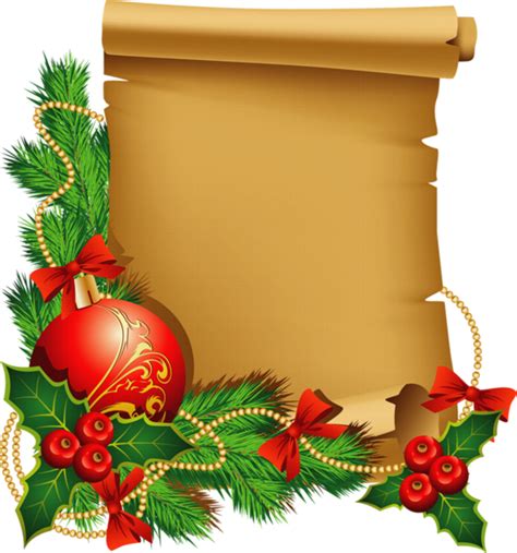 Scroll clipart christmas, Scroll christmas Transparent FREE for download on WebStockReview 2024