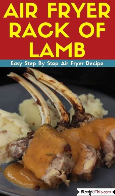 Air Fryer Rack Of Lamb | Recipe | Food recipes, Lamb recipes, Slow ...